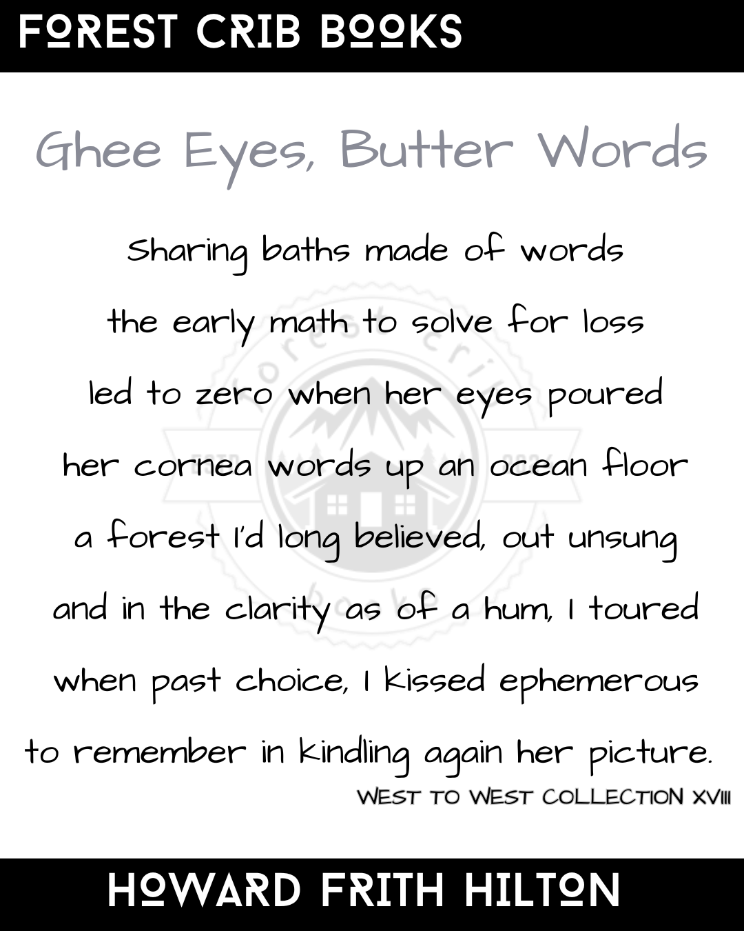 Illustration for Ghee Eyes, Butter Words