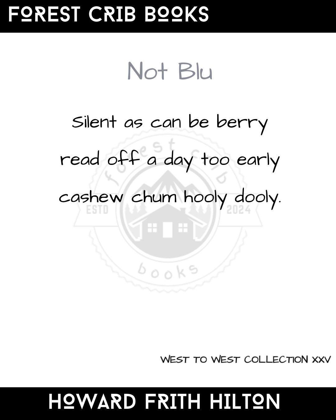 Illustration for Not Blu