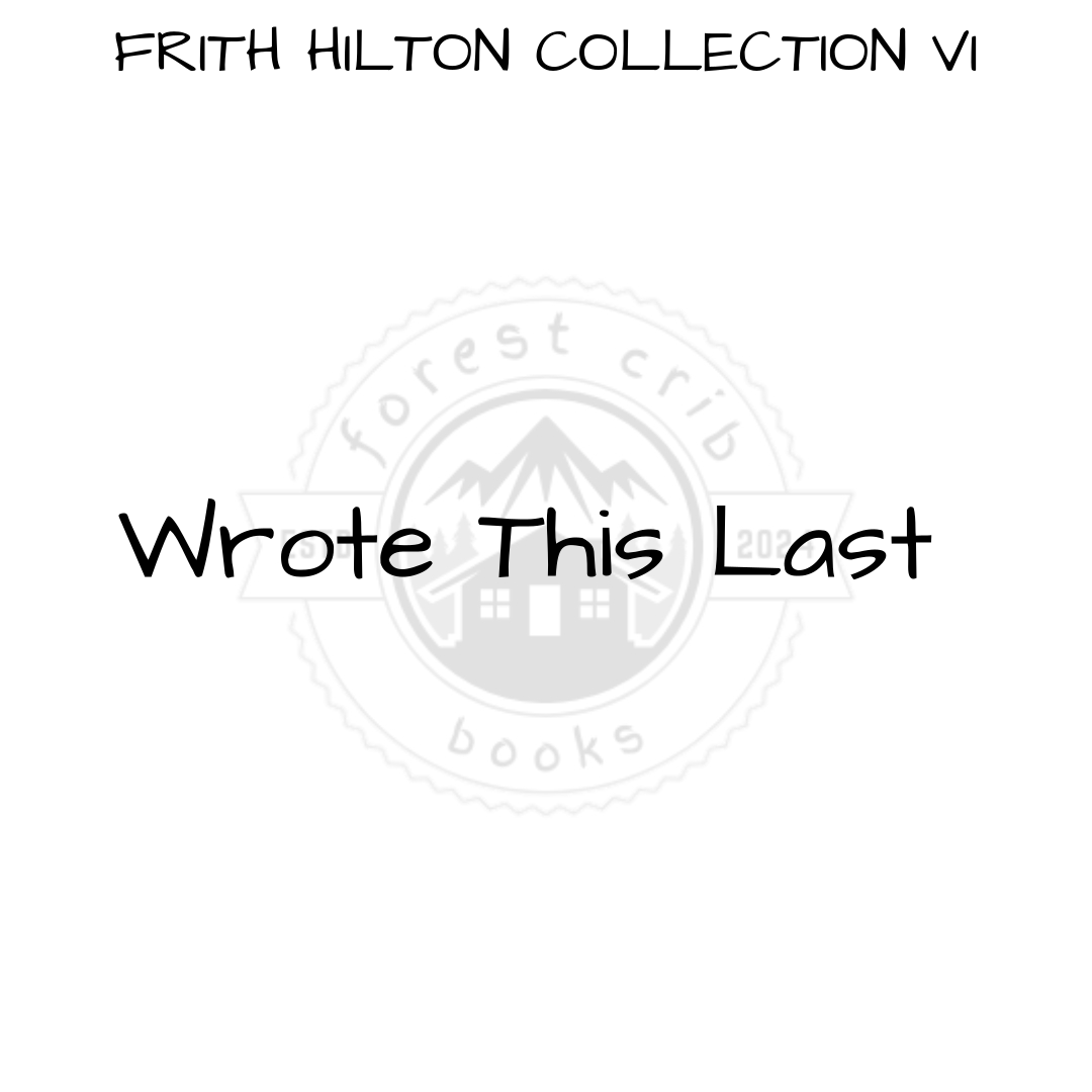 Illustration for Wrote This Last