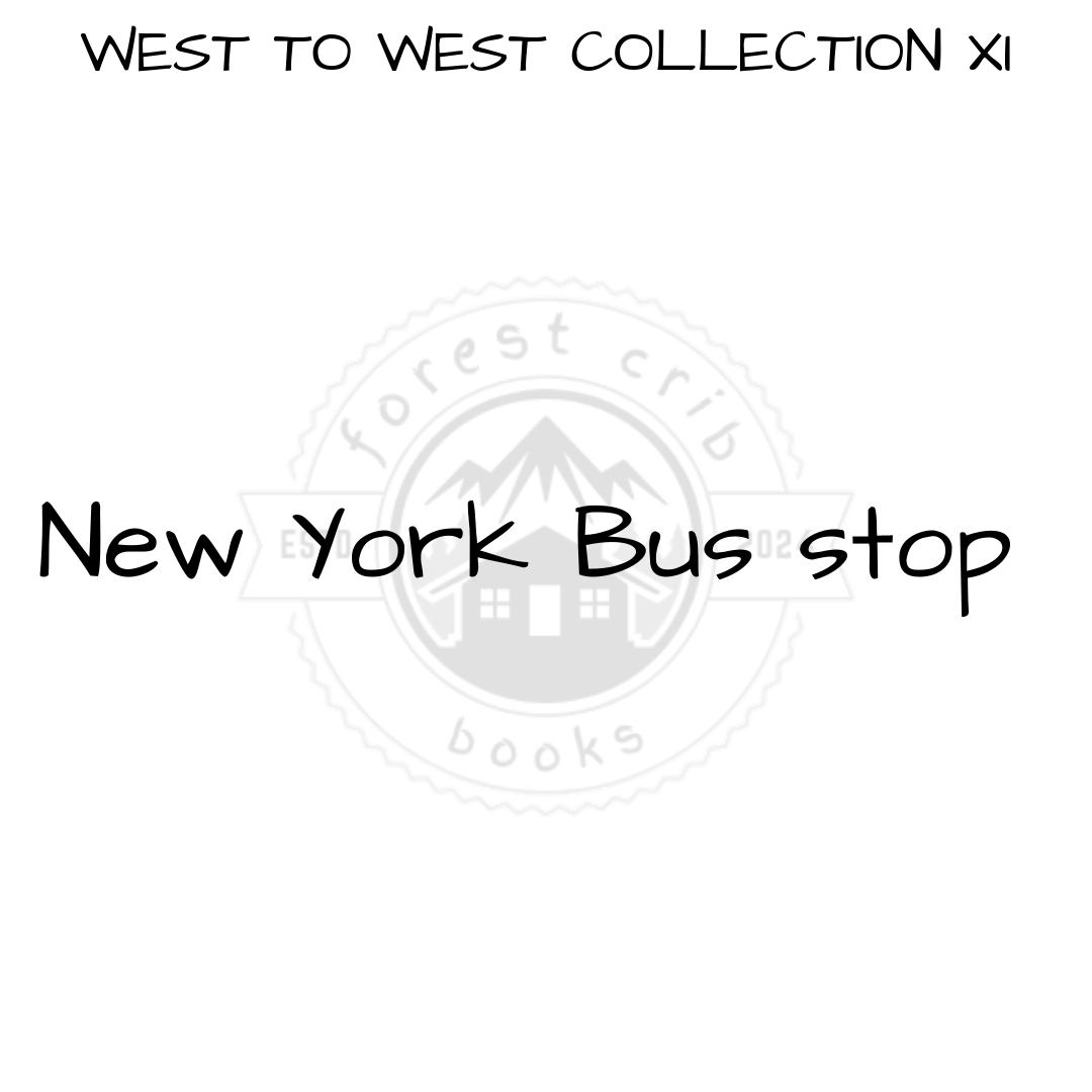 Illustration for New York Bus stop